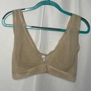 NWOT AdoreMe NueSkin Italia Unlined Plus Size Mesh Wireless Bra Size 3X